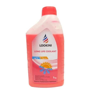 ضدیخ لوکینی LOOKINI (قرمز) مدل LONG LIFE COOLANT (یک کیلویی)
